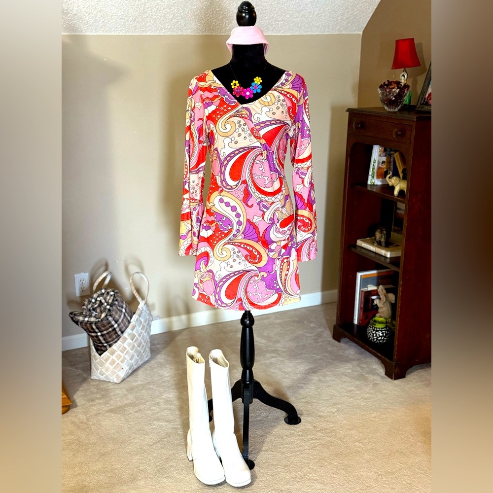 Leg Avenue 2 Pc Vintage Sleeved Dress